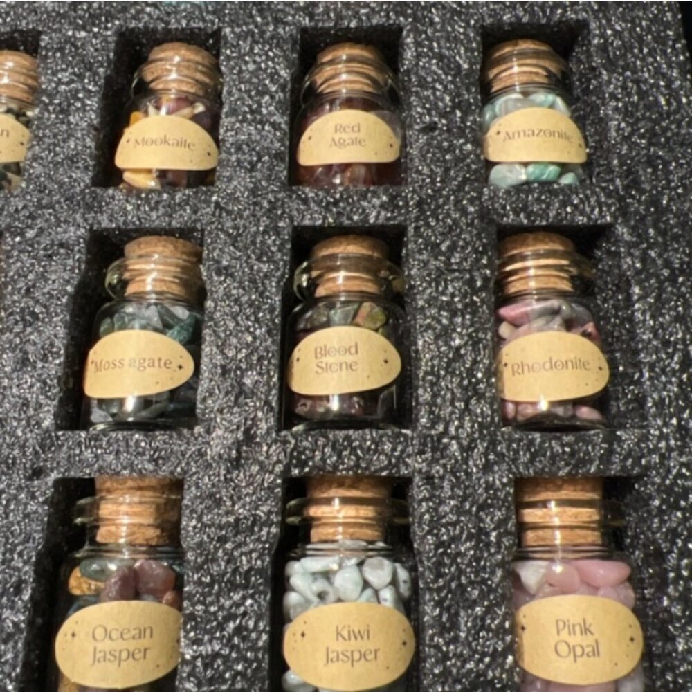 55 Piece Crystal High Quality Collection Gemstone Set - Picture 15 of 17